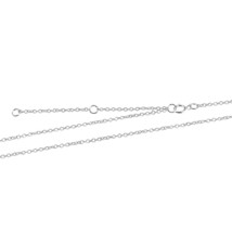Versatile 1.5 mm Sterling Silver Cable Chain Necklace - £8.72 GBP