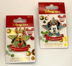 Disney Store 2017 More Magical Together Pluto &amp; Mickey Pin Limited Release NEW - £15.96 GBP