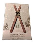Sugared Spruce Moisturizing Bath Bar Soap CST 8oz Bar w/ Gift Box Alpine... - $26.24