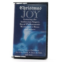 Christmas Joy by Ambrosian Singers (Cassette Tape, 1989, SonyMusic ) BT 21058 - $16.65