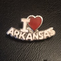 I Love Arkansas Pin Metal Vintage - $12.95