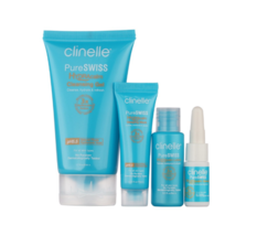 1Set (4 in 1) Clinelle PureSwiss Hydracalm Starter Kit DHL Express To USA - $28.85