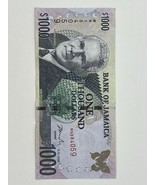 Jamaica 1000 Dollars 2008 - Excellent condition! - $32.60 CAD