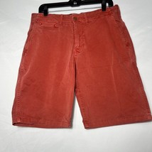 Lucky Brand Mens Red Chino Shorts Size 32 - £15.58 GBP