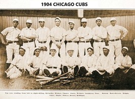 1904 Chicago Cubs 8X10 Team Photo Baseball Picture Mlb - £3.87 GBP