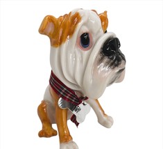 Little Paws Bulldog Bruno Dog Figurine Sculpted Pet 351-LP-BRU Humorous Face - $34.64