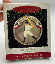 Hallmark Keepsake Ornament: Lou Gehrig (1995) — Baseball Heroes Collector Series - $4.94