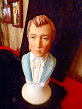 Vintage LEFTON China CHOPIN bust figuerine 7&quot; tall  KW2311 - £27.37 GBP