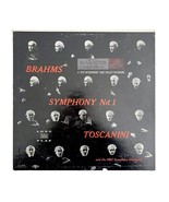 Brahms Symphony 1 Vinyl Record 1950s Toscanini NBC Symphony 33 12&quot; VRF6 - $27.15 CAD