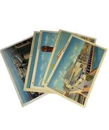 Vintage Chicago Railway Station Postcards Lot of 5 - €20,23 EUR