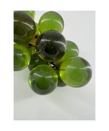 Vintage Green Lucite Grapes Bunch Cluster Driftwood Rare Collectible Ret... - $48.39