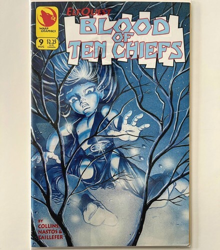 1994 Warp Graphics Comics Elf Quest #9 Vintage Blood of Ten Chiefs Item image 2