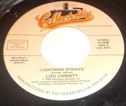 Lou Christy / Every Mothers Son 45 Lightning Strikes /Come On Down My Bo... - £5.46 GBP
