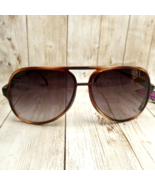 VINTAGE Riviera Eyewear Tortoise Gradient Aviator Fashion Sunglasses - NEW - €22,26 EUR