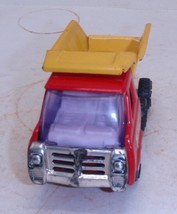 Buddy L Mini Dump Truck 1970&#39;s Red and Yellow - Made in Japan - $20.99