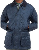 Barbour Ashby Men&#39;s Blue Quilted Button Thin Jacket Size US XL - £183.24 GBP