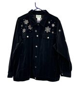 The Quacker Factory Christmas Jacket Womens 1X Used Snowman Capture the ... - $553.41 MXN