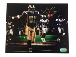 Az-Zahir Hakim Signed 8x10 Photo COA Inscriptagraphs Autograph Az Rams Warner - £40.08 GBP