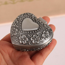 2 metal love jewelry boxes, decoration gift boxes​ - £15.64 GBP