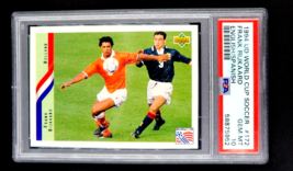 1994 Upper Deck World Cup Soccer 48 Frank Rijkaard Holland PSA 10 Gem Mint Pop 5 - £60.14 GBP