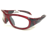 Rec Specs Athletic Goggles Frames STREET ART 703 Red Gray Graffiti 51-17... - $74.58