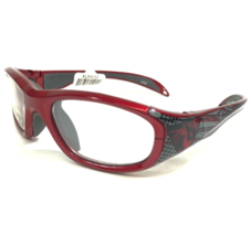 Rec Specs Athletic Goggles Frames STREET ART 703 Red Gray Graffiti 51-17-125 - £57.94 GBP