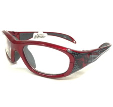 Rec Specs Athletic Goggles Frames STREET ART 703 Red Gray Graffiti 51-17-125 - £58.20 GBP