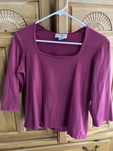 SML Sport Ltd Fuchsia Women’s Shirt Size Large - $24.99