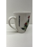 2011 Starbucks Christmas Tree Pine Cones Holiday Coffee Mug Tea Nice - £10.08 GBP