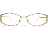 Cazal Eyeglasses Frames MOD.456 COL.342 Gold Round Full Rim 53-16-135 - $168.09