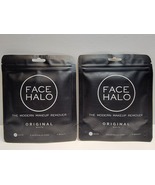 New Face Halo Reusable Makeup Remover Microfiber Pads Original White 2 P... - $913.54 MXN