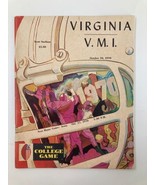 October 10 1970 The College Football Virginia Millitary Institute Program - £14.92 GBP