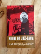Behind The Lines Hanoi Harrison E. Salisbury USED Paperback Book - $1.68