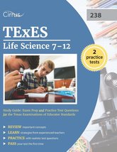 TExES Life Science 7-12 (238) Study Guide: Exam Prep and Practice Test Questions - £85.91 GBP