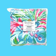 Lilly Pulitzer Microfiber Lounge Towel Bright Floral Print 40×72 inch NWT - £30.95 GBP