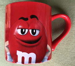 M &amp; M red mug - $14.00
