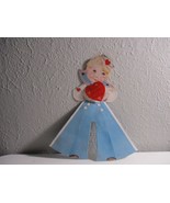 Vintage 1943 WWII era sailor boy Large Mechanical Valentine Card rare - €41,26 EUR