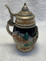 Vintage Original Egon Bay Lidded Beer Stein West Germany KG Oktoberfest ... - £27.63 GBP