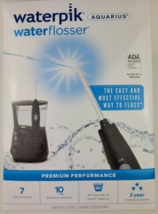 Waterpik Aquarius Water Flosser Professional For Teeth, Gums, Braces, Black - £45.10 GBP