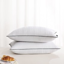 Bed Pillows Standard Size Set Of 2 - Hotel Collection Soft Down Alternat... - £54.02 GBP