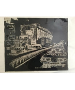 1970s Original Poster Negative INTERNATIONAL MARIJUANA IMPORTERS &amp; NYC P... - $197.98