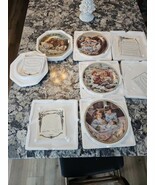 lot 4 Sandra Kuck Best Friends Plates Limited Edition Bradex Reco - $33.66