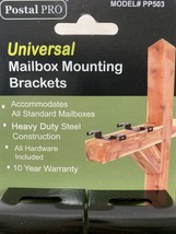 Postal Pro Universal Mailbox Mounting Bracket-PP503/SKU# 1008852211 - $13.37