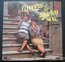 Laverne &amp; Shirley (Sign Autograph Record Album) Hand Sign (Classic Tv Series) - $197.99