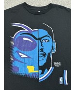 Anthony Davis NBA T-Shirt New Orleans Hornets Split Face 2012 VTG Majest... - £9.73 GBP