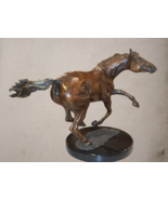 Unhinged.  Galloping Mare Bronze Horse Sculpture Limited Edition of 5 Zi... - £5,412.91 GBP