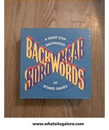 BACKWORDS party game/boardgame - £6.38 GBP