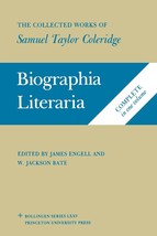 Biographia Literaria: The Collected Works of Samuel Taylor Coleridge, Bi... - $13.22