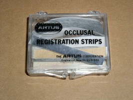 Artus Dental Lab Occlusal Registration Strips Partial Box 3/4 Remaining - $12.99
