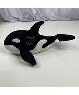 15&quot; Dowman Imports London Aquarium Orca Killer Whale Plush Stuffed Animal - $55.78